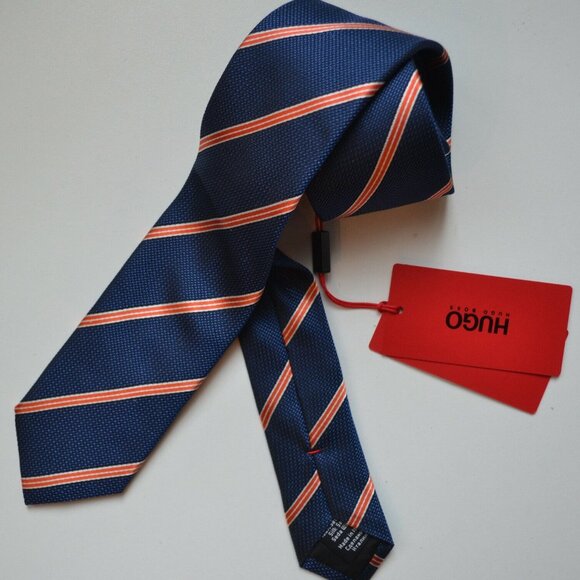 Hugo Boss Silk Tie NWT - Picture 1 of 5